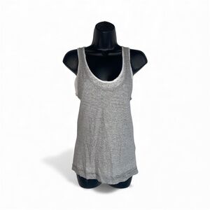 MAJESTIC FILATURES LINEN DOUBLE LAYERED TANK Size 2